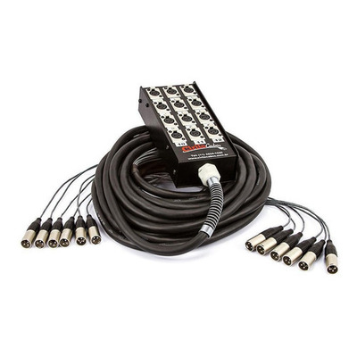 Encontraproduto.com.br - Medusa 12 Vias Montada Conectores Cirilo Cabos - 25 Metros