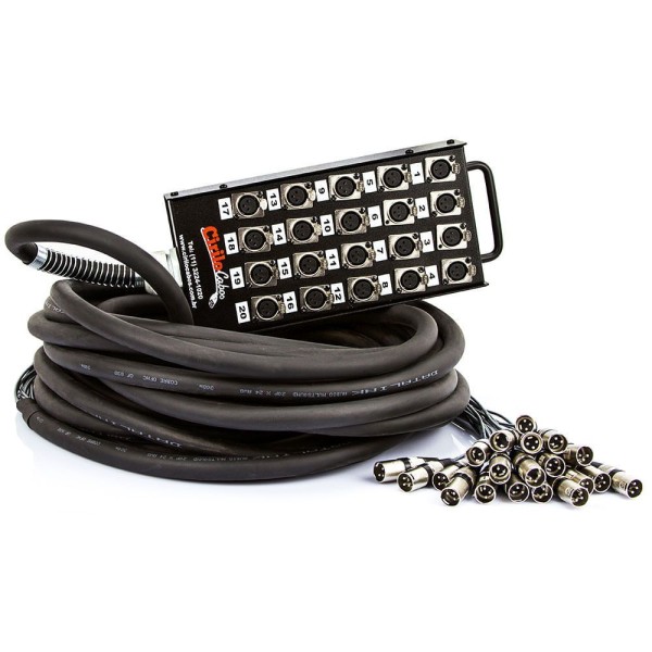 Encontraproduto.com.br - Medusa 20 Vias Montada Conectores Santo Angelo - 15 Mt