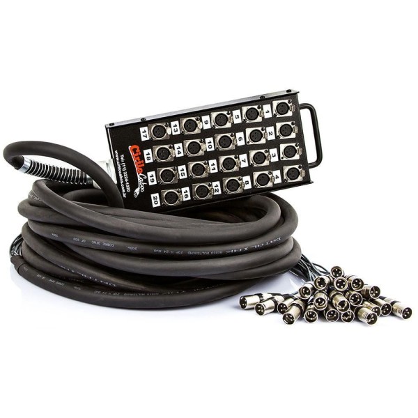 Encontraproduto.com.br - Medusa 20 Vias Montada Com Conectores Santo Angelo 20 Mt