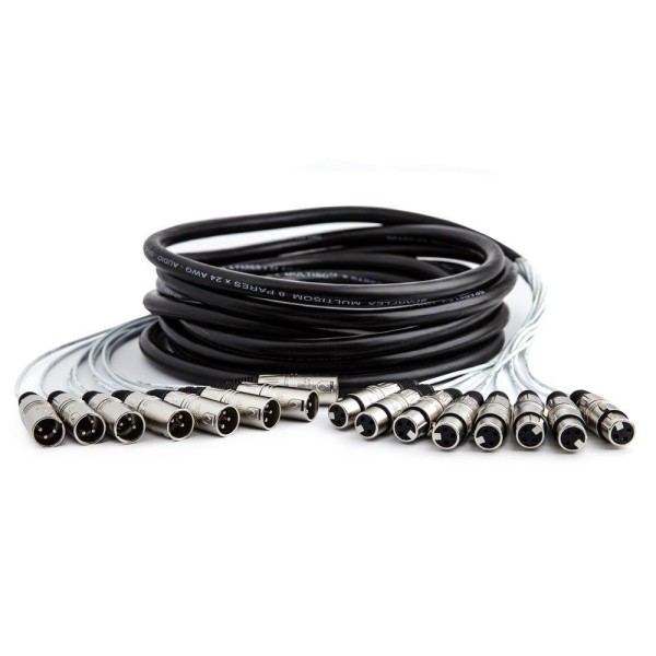 Encontraproduto.com.br - Multicabos Xlr 8 Vias Santo Angelo - 45 Mt