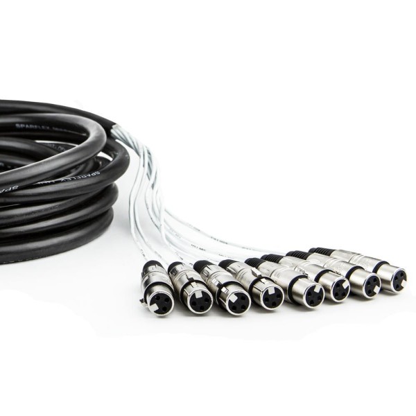 Encontraproduto.com.br - Multicabos Xlr 8 Vias Santo Angelo - 45 Mt