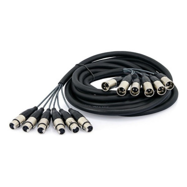 Multicabos Com Conectores Xlr 28 Vias Amphenol - 45 Mt