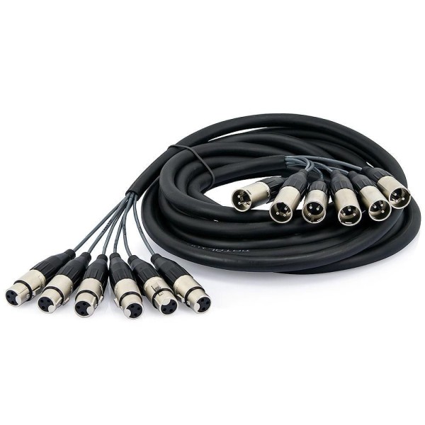 Encontraproduto.com.br - Multicabos Com Conectores Xlr 28 Vias Amphenol - 45 Mt