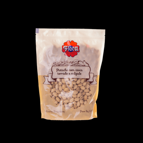 Pistache Com Casca Torrado E Salgado Flora 1Kg
