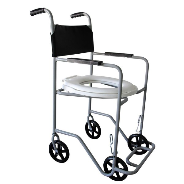 Encontraproduto.com.br - Assento Sanitário Mebuki para Cadeira de Banho Fechado Almofadado