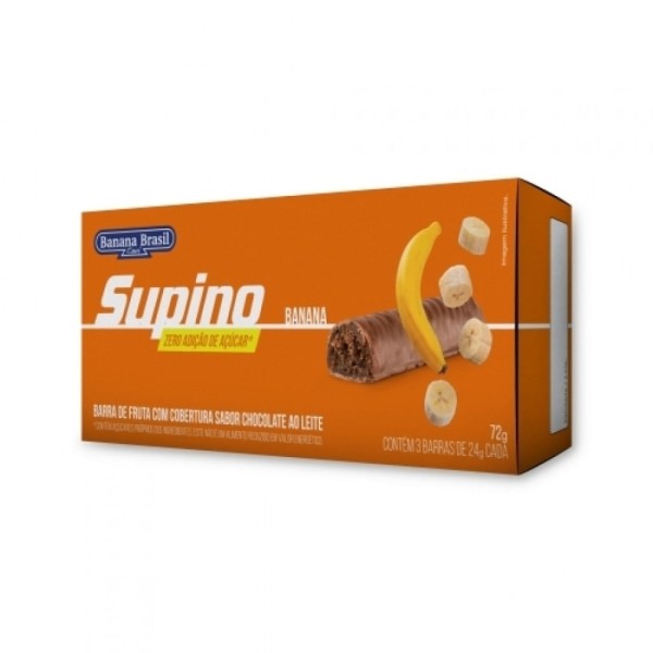 Encontraproduto.com.br - Barra Fruta Supino Banana Com Cobertura Chocolate 72g