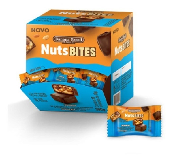 Nutsbites Pasta de Amendoim com Chocolate ao Leite 15g