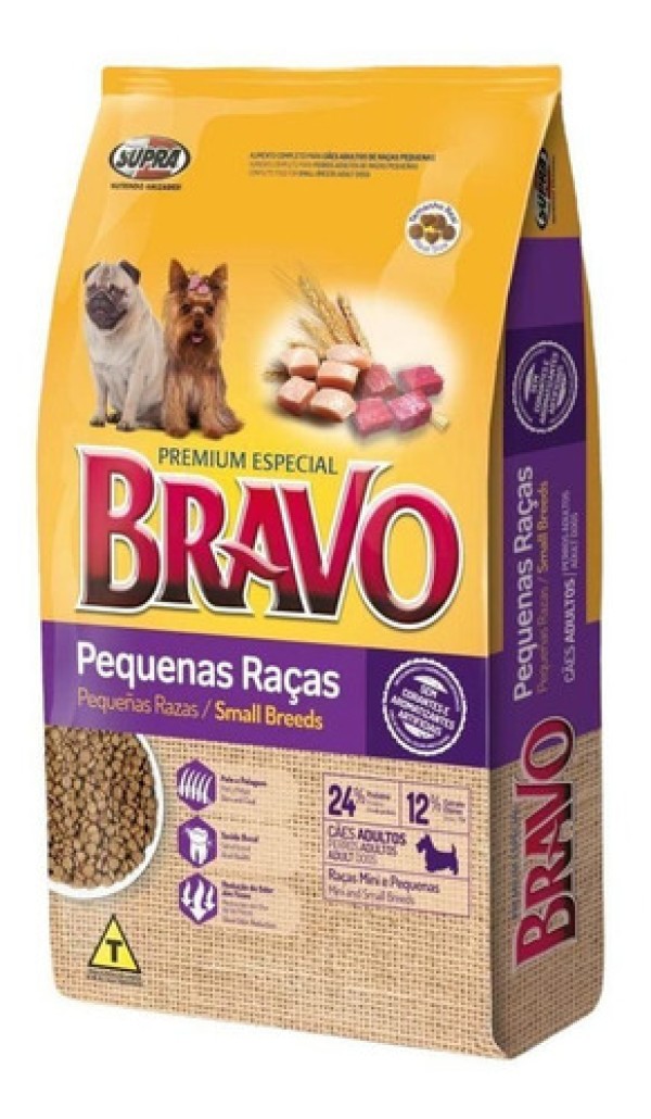 Ração Bravo Adulto Pequenas Raças 1kg