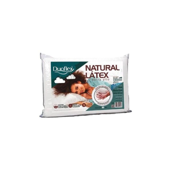 Encontraproduto.com.br - Travesseiro Natural Latex Extra Alto - Duoflex