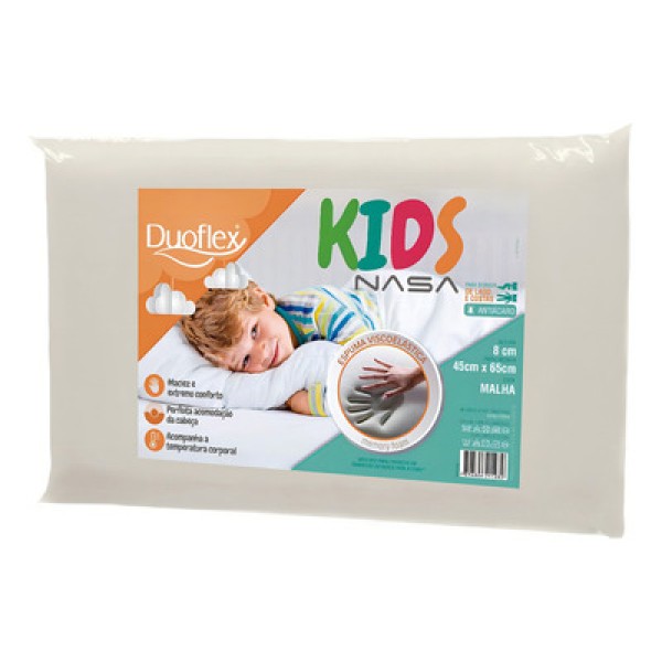 Travesseiro Infantil Kids Nasa 45cm x 65cm - Duoflex