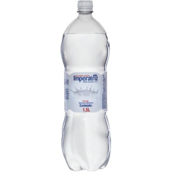 Encontraproduto.com.br - Água Mineral Natural com Gás Imperatriz Garrafa 1,5l