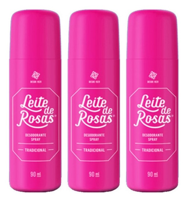 Leite Rosas Tradicional Des Aerosol 150Ml @