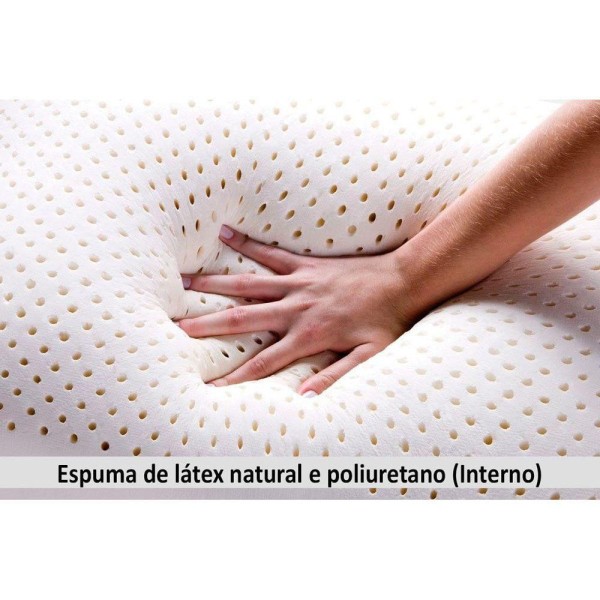 Encontraproduto.com.br - Travesseiro Látex Rl1103 Regulável P/fronha (50x70) - Duoflex