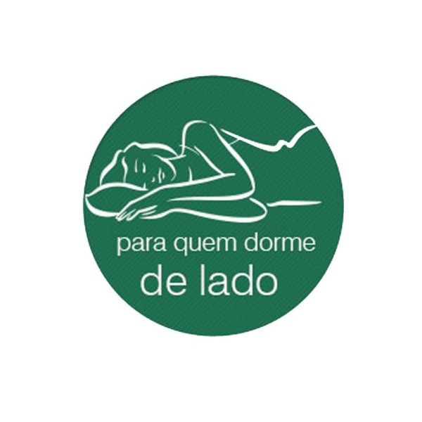 Encontraproduto.com.br - Travesseiro Látex Nasa Alto NL1100 c/ Capa de Algodão p/Fronha (50x70) - Duoflex