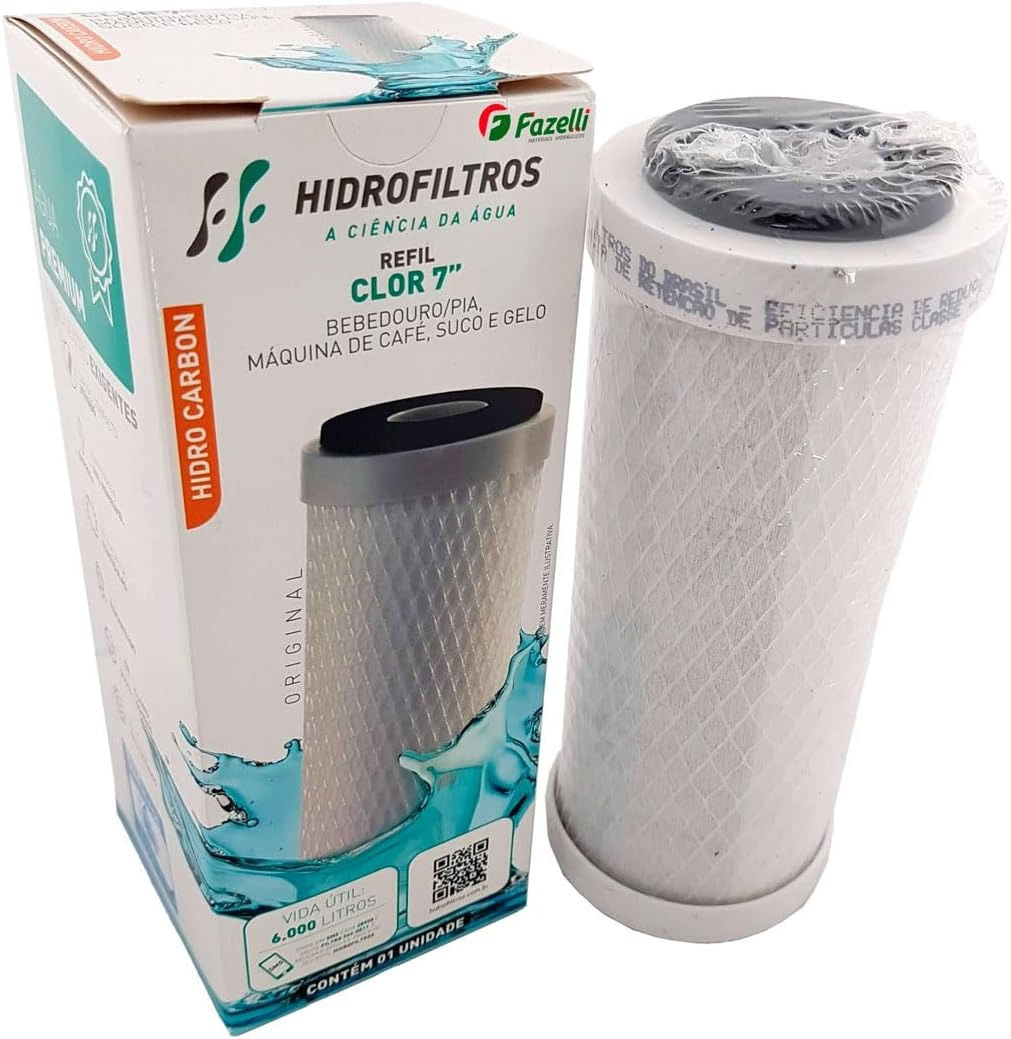 Encontraproduto.com.br - Refil Filtro Carbon Block Clor 7