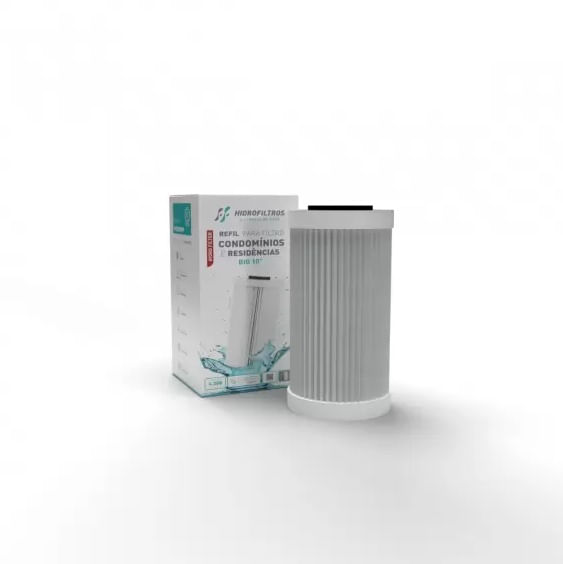 Encontraproduto.com.br - Refil para Filtro Big Poe 10 4200L/H Condominial Hidrofiltros