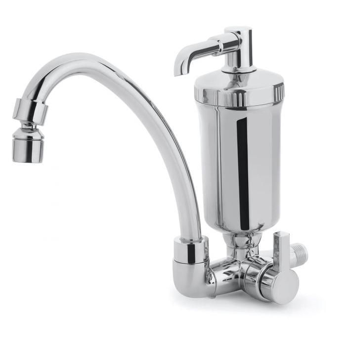 Torneira Bica Móvel de Parede com Filtro 20h/l 907-2287 Cromado Hidrofiltros