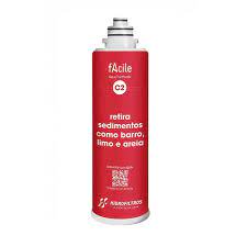Refil Filtro Facile C2 P/ Reter Sedimentos - Hidrofiltros