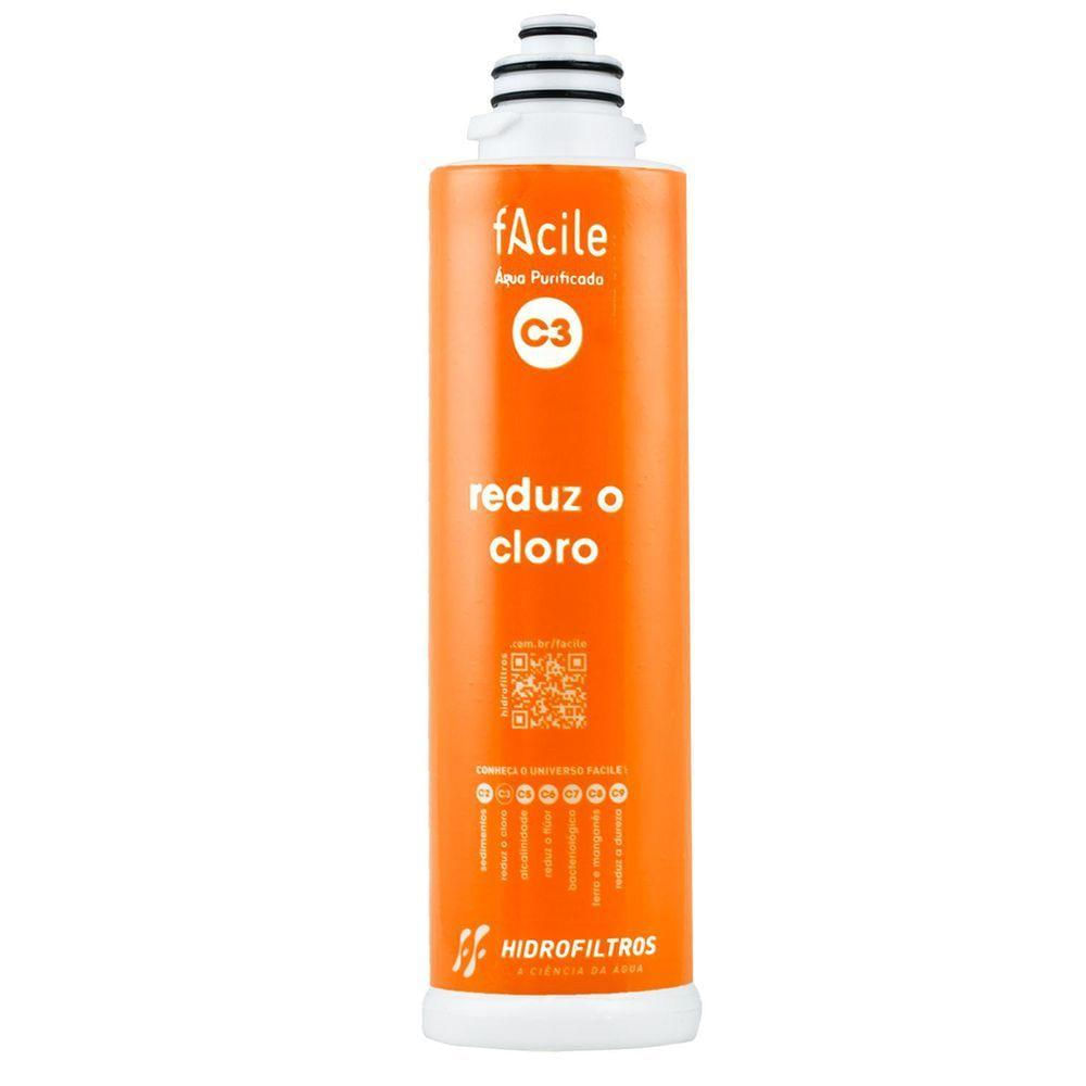 Refil para Purificador Facile C3 Hidrofiltros