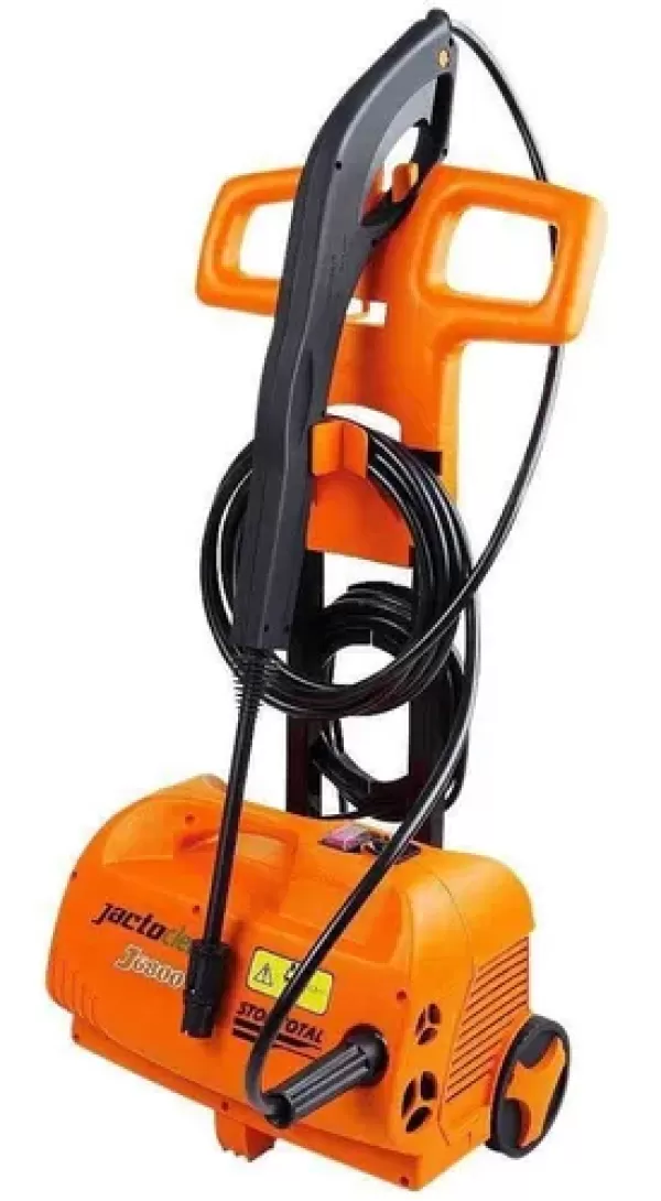 Lavadora de alta pressão JactoClean J6800 Stop Total laranja de 1900W com 2175bar de pressão máxima 220V