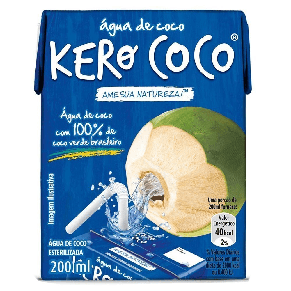 Água de Coco Kero Coco TP com 200ml