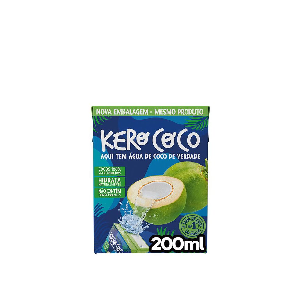 Encontraproduto.com.br - Agua De Coco Kero Coco 200ml