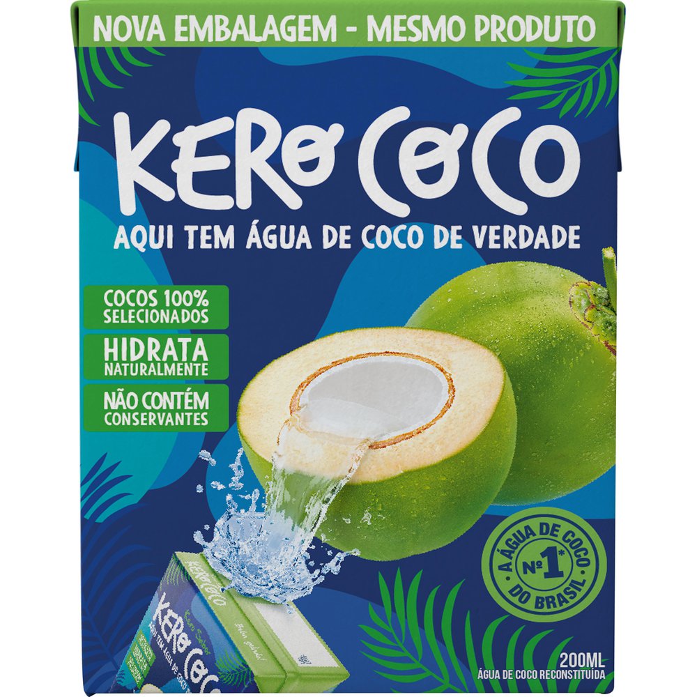 Encontraproduto.com.br - Agua De Coco Kero Coco 200ml