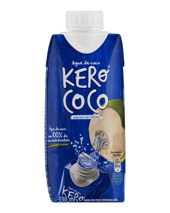 Encontraproduto.com.br - Água de Coco Kero Coco TP com 330ml