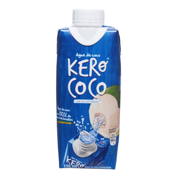 Encontraproduto.com.br - Água de Coco Kero Coco TP com 330ml