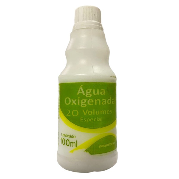 Encontraproduto.com.br - Agua Oxigenada Especial 20 Volumes Poupafarma 100ml