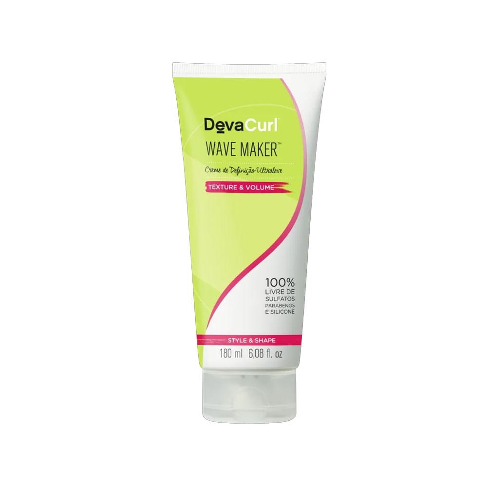 Encontraproduto.com.br - Ativador de Cachos Deva Curl Wave Maker Creme de Definição 180ml