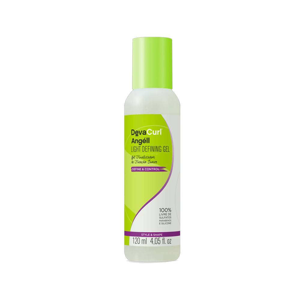Encontraproduto.com.br - Deva Curl Angéll Light Defining Gel - Finalizador 120ml