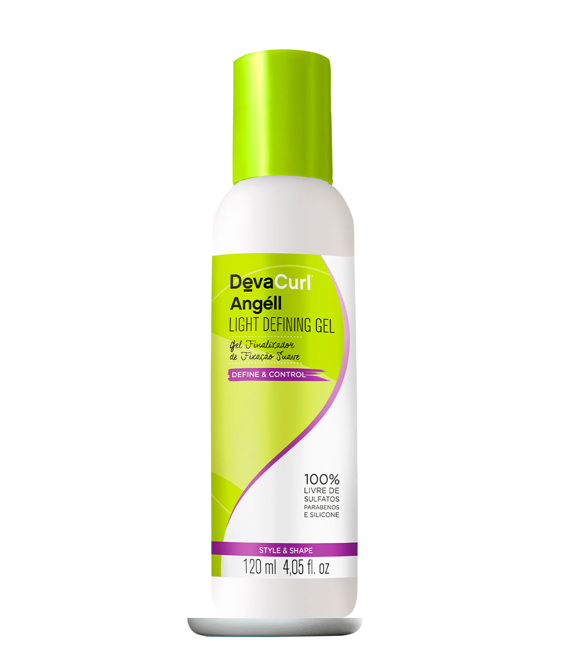Encontraproduto.com.br - Deva Curl Angéll Light Defining Gel - Finalizador 120ml
