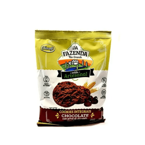 Encontraproduto.com.br - Cookies Biosoft Gotas de Chocolate 170g