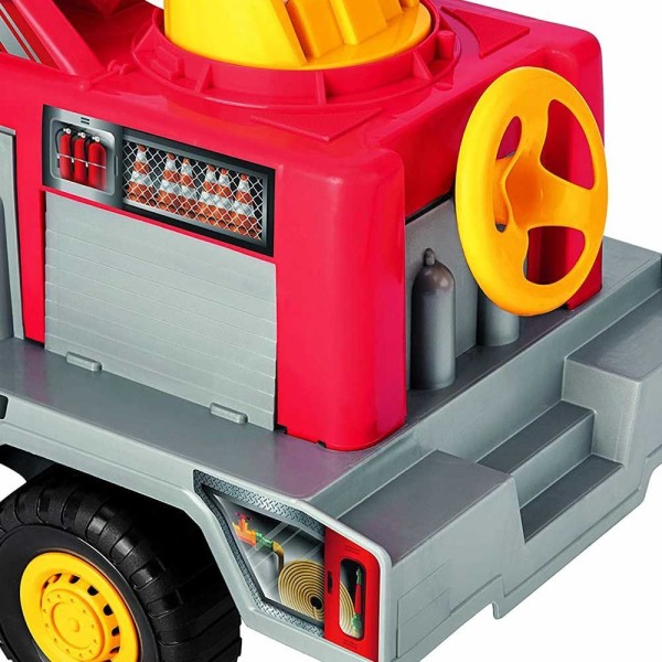 Encontraproduto.com.br - Caminhão Bombeiro Fire - Sirene com Sons e Luzes - Magic Toys