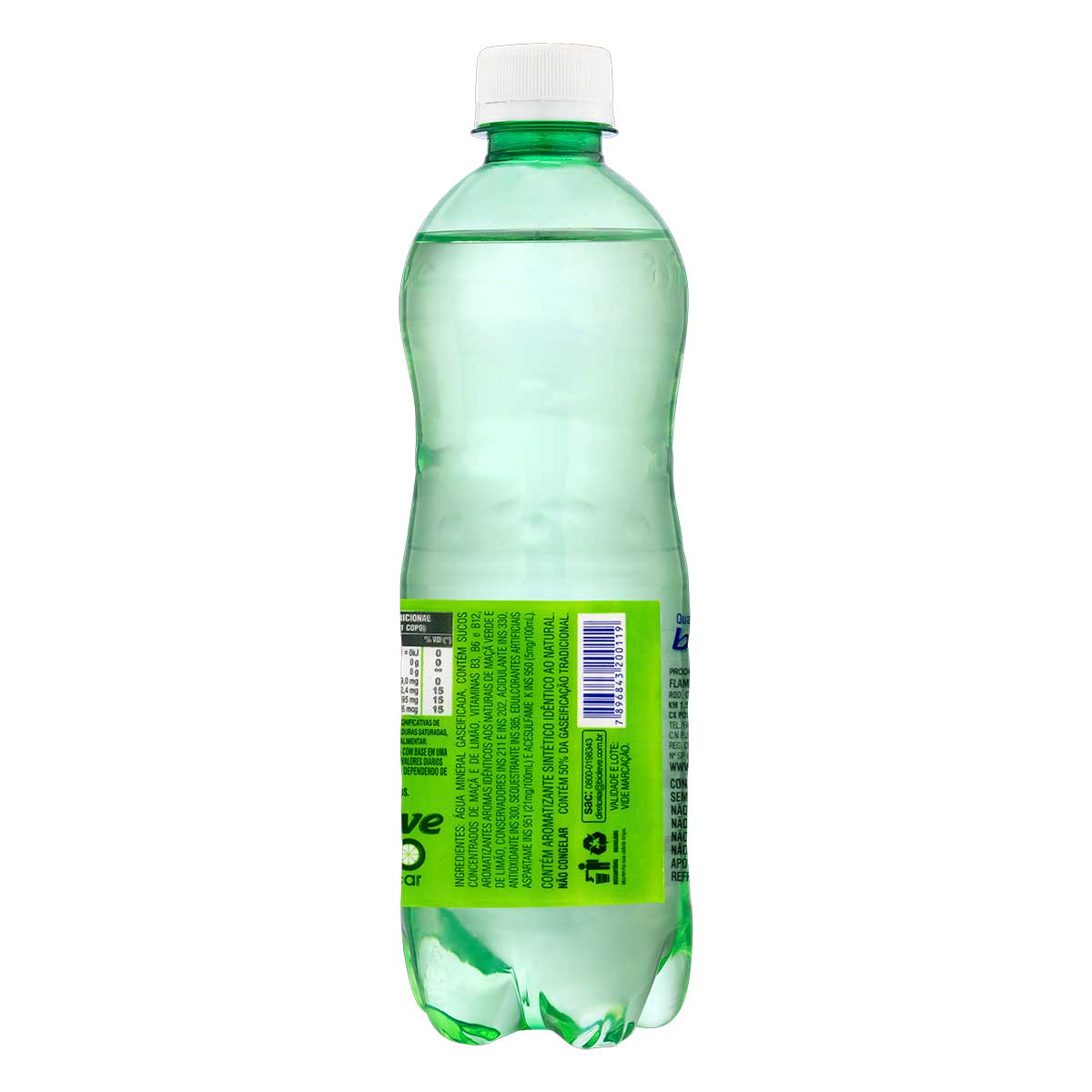 Encontraproduto.com.br - Bebida Gaseificada Bioleve 510ml Zero Maçã Verde