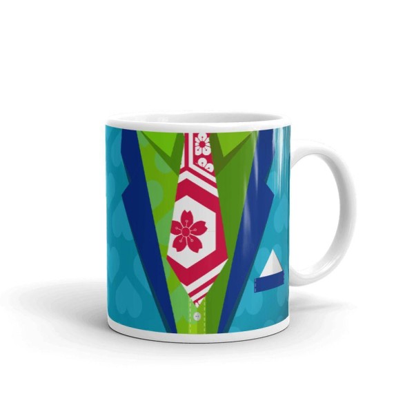 Caneca de Porcelana Dia dos Pais Heroi Sem Capa