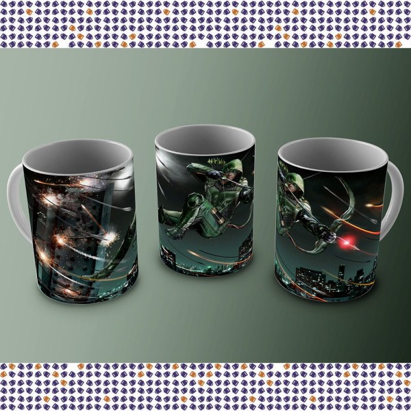 Encontraproduto.com.br - Caneca Arqueiro Verde 03
