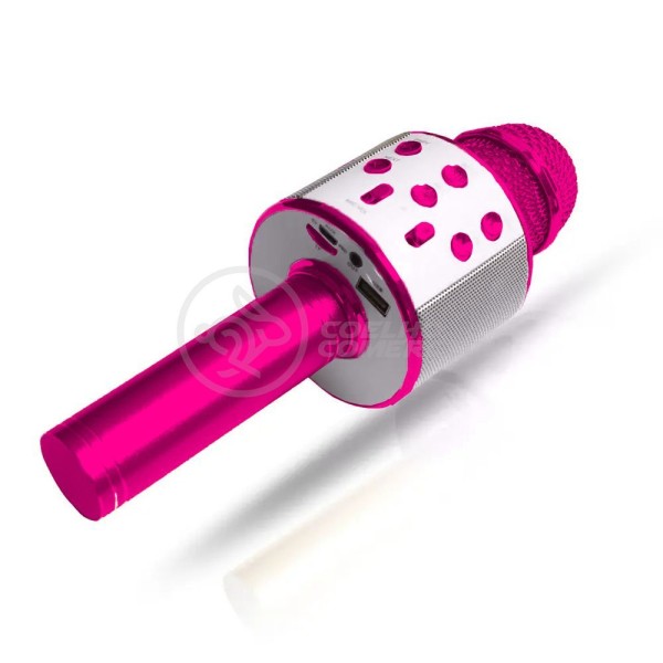 Encontraproduto.com.br - Microfone Bluetooth Wster Ws-858 Sem Fio Karaokê Regarregáve