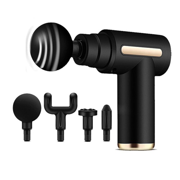 Encontraproduto.com.br - Massageador Elétrico 6 Níveis Dia Dos Namorados - Preto Nº5