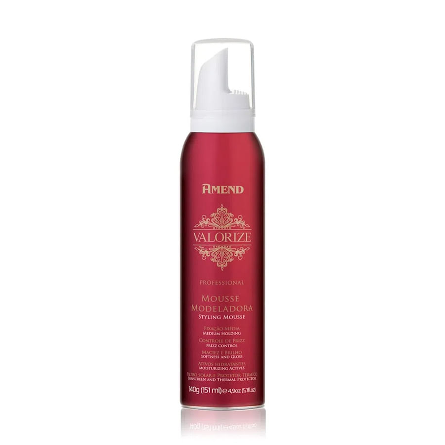 Encontraproduto.com.br - Mousse Modeladora Valorize 140g Fixacao Media - Amend