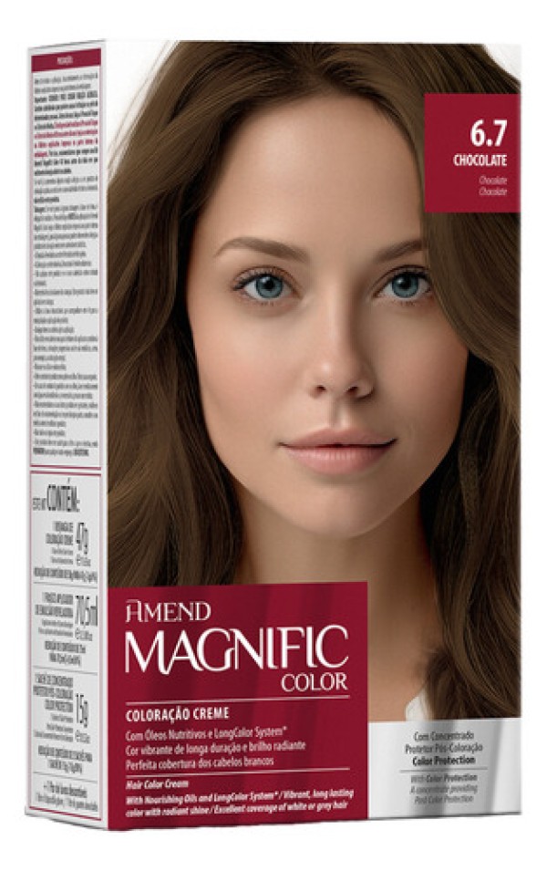 Encontraproduto.com.br - Tintura Amend Color Intensy Castanho Claro Violine 5.20 - 50g