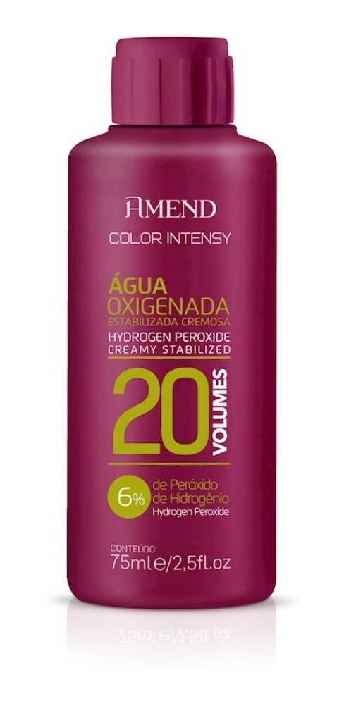 Água Oxigenada Color Intensy 20 Vol. - Amend - 75ml