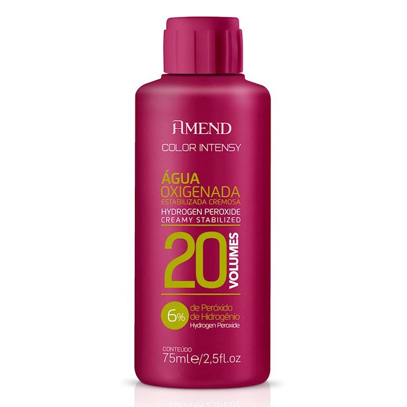 Encontraproduto.com.br - Água Oxigenada Color Intensy 20 Vol. - Amend - 75ml