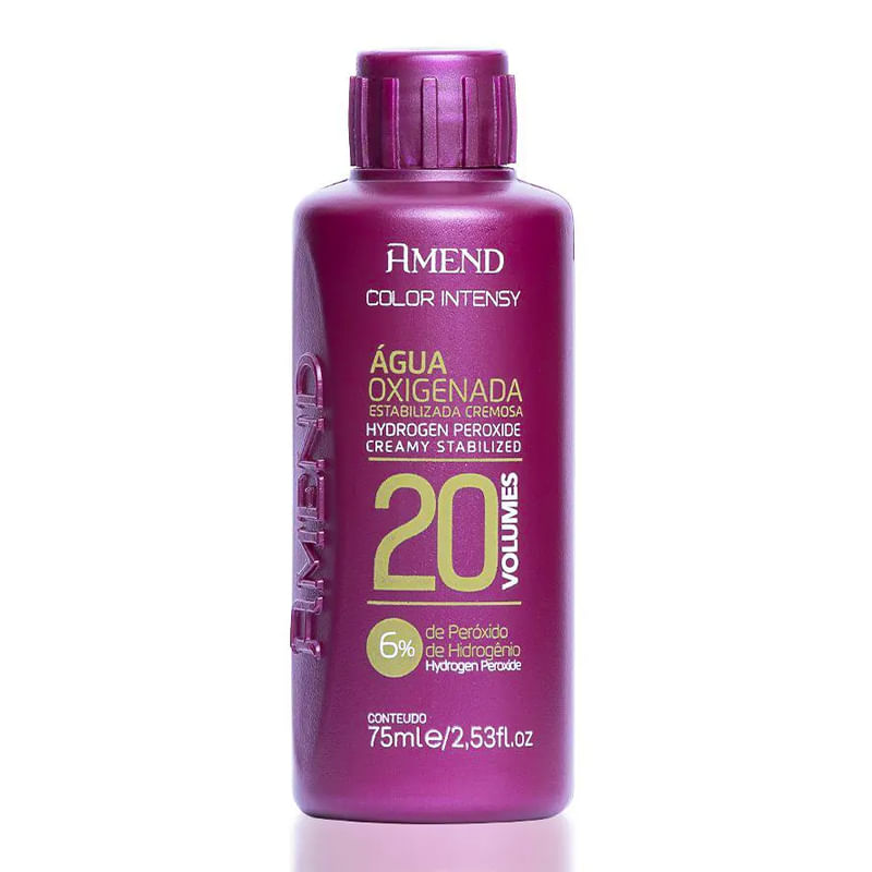 Encontraproduto.com.br - Água Oxigenada Color Intensy 20 Vol. - Amend - 75ml
