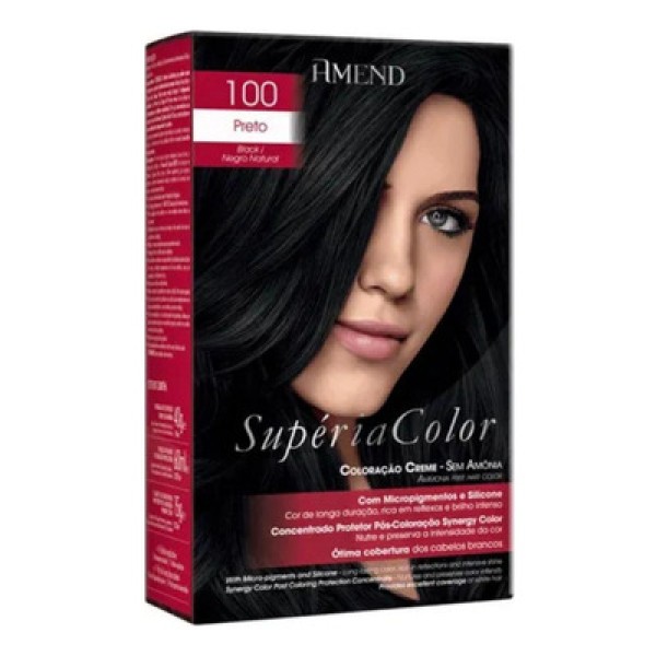 TINTURA AMEND TONALIZANTE 100 PRETO