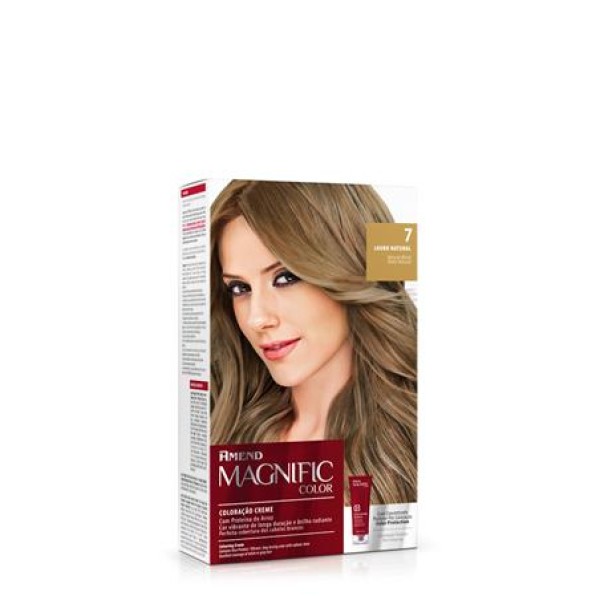 Encontraproduto.com.br - Coloração Amend Magnific Color 7.0 Louro Natural