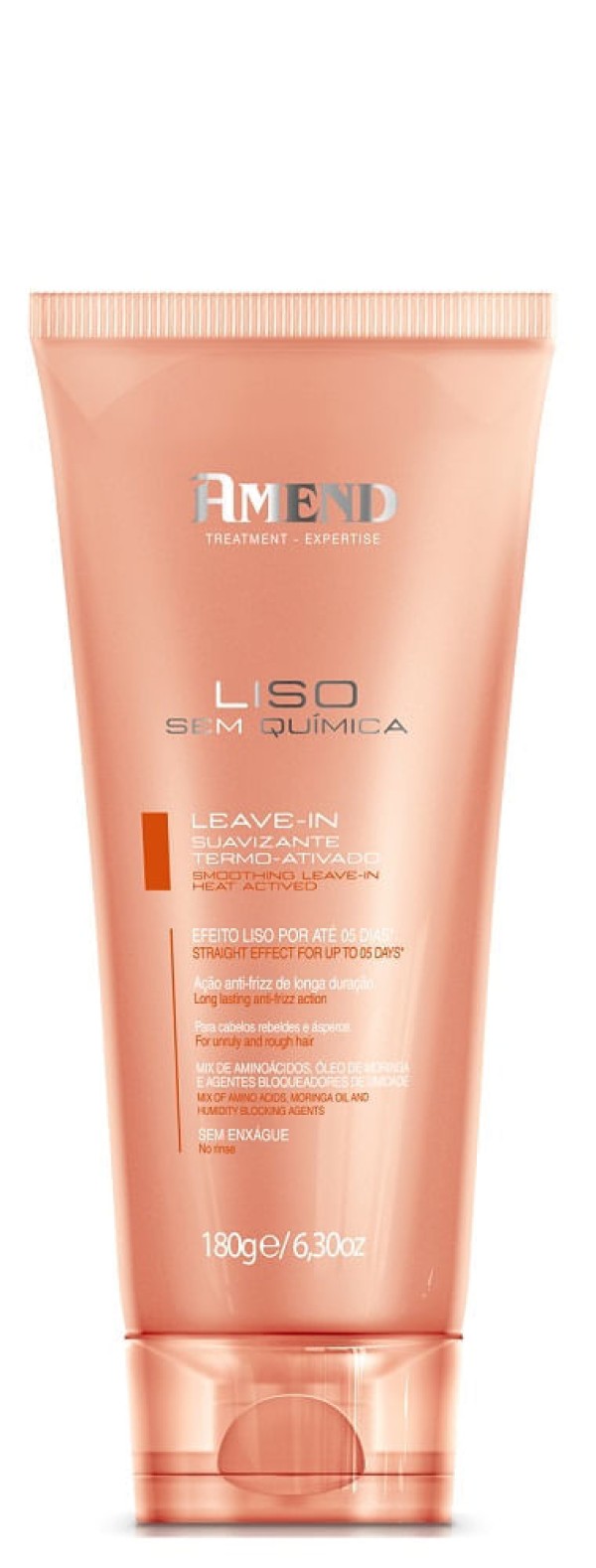 Encontraproduto.com.br - Leave-in Capilar Suavizante Termoativado Amend Liso Sem Química 180g
