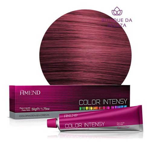 Encontraproduto.com.br - Tinta Color Intensy 50g 9.98 Marsala - Amend