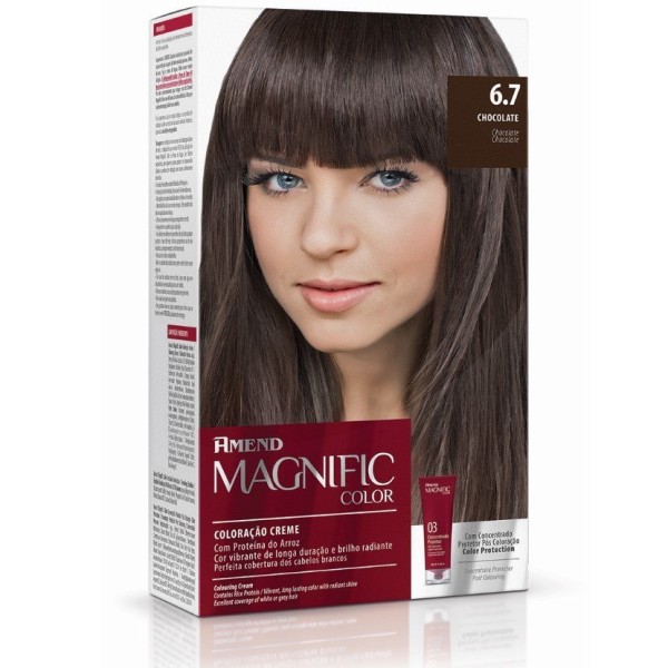 Encontraproduto.com.br - Tinta Magnific Color 6.7 Chocolate - Amend